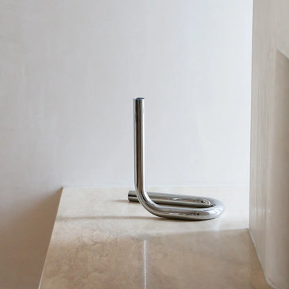 Designstuff - Viah Candleholder - Chrome