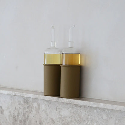 Designstuff - Luyo Oil & Vinegar Bottle - Gift Set - 700ml - Fern