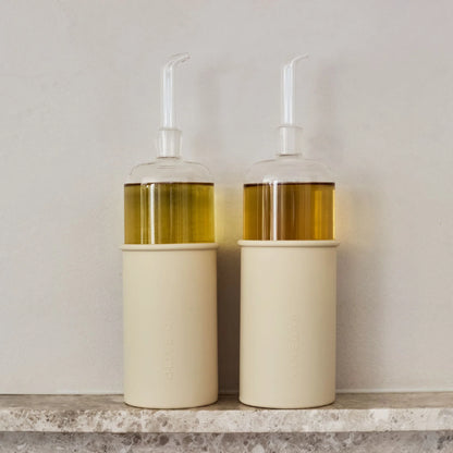 Designstuff - Luyo Oil & Vinegar Bottle - Gift Set - 700ml - Sand