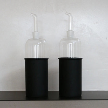 Designstuff - Luyo Oil & Vinegar Bottle - Gift Set - 700ml - Black