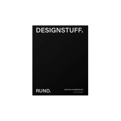 Designstuff - Luyo Oil & Vinegar Bottle - Gift Set - 700ml - Black