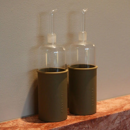 Designstuff - Luyo Oil & Vinegar Bottle - Gift Set - 700ml - Fern