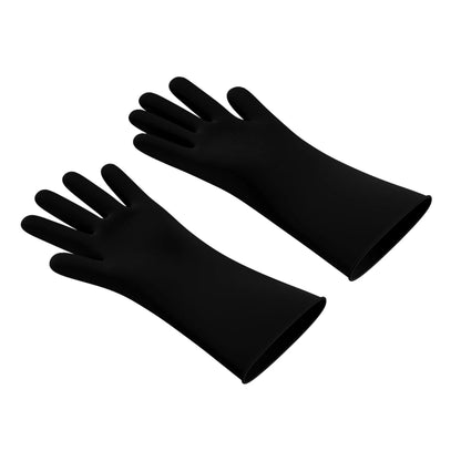 Designstuff - Etta Silicone Dish Gloves - Small/medium - Black