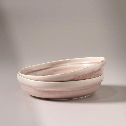 Indigo Love Collectors - Suiki Deep Side Plate - Dusty Pink