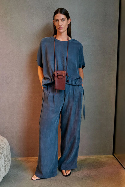 Elk The Label - Delme Pant - Blue Steel