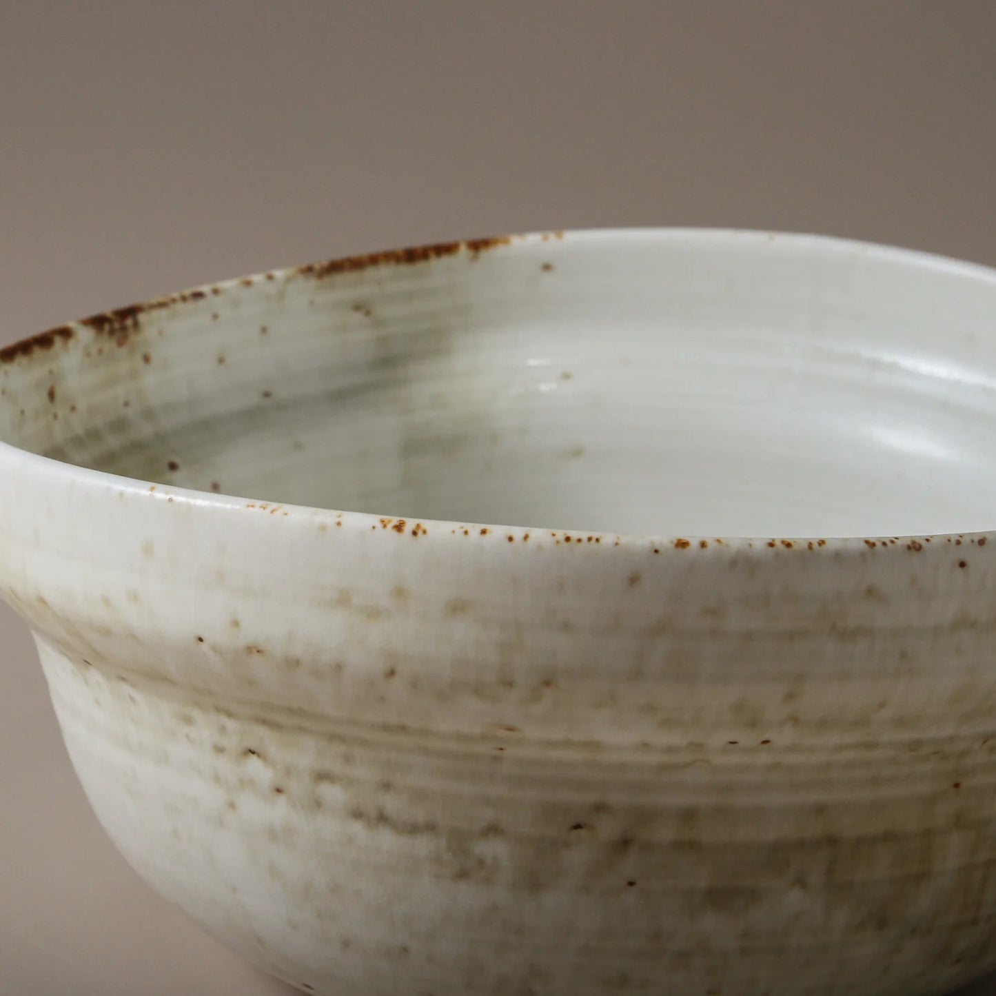 Indigo Love Collectors - Suiki Large Serving Bowl - White