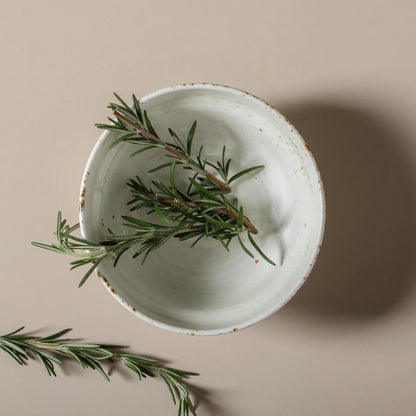 Indigo Love Collectors - Suiki Breakfast Bowl - White
