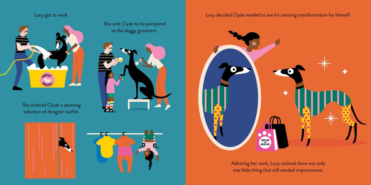 Clyde The Greyhound By Beck & Robin Feiner