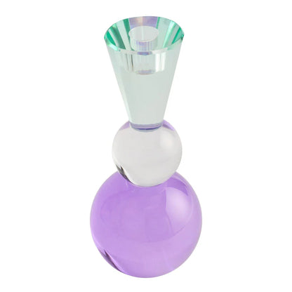 One Six Eight London - Nora Candle Holder - 22cm - Lilac