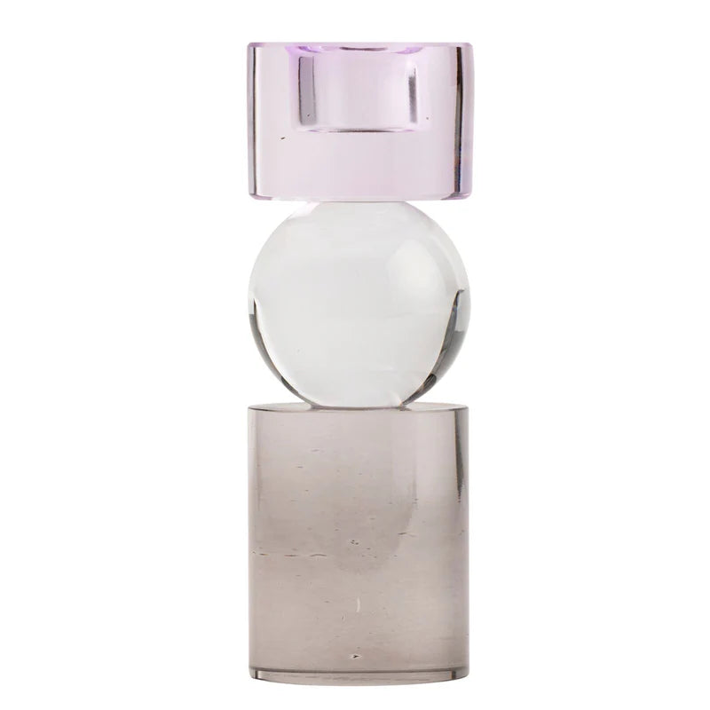 One Six Eight London - Miley Candle Holder - 14cm - Grey