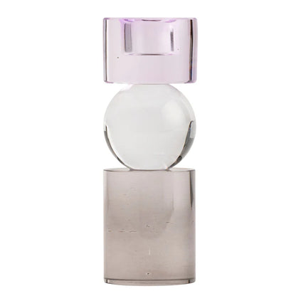 One Six Eight London - Miley Candle Holder - 14cm - Grey