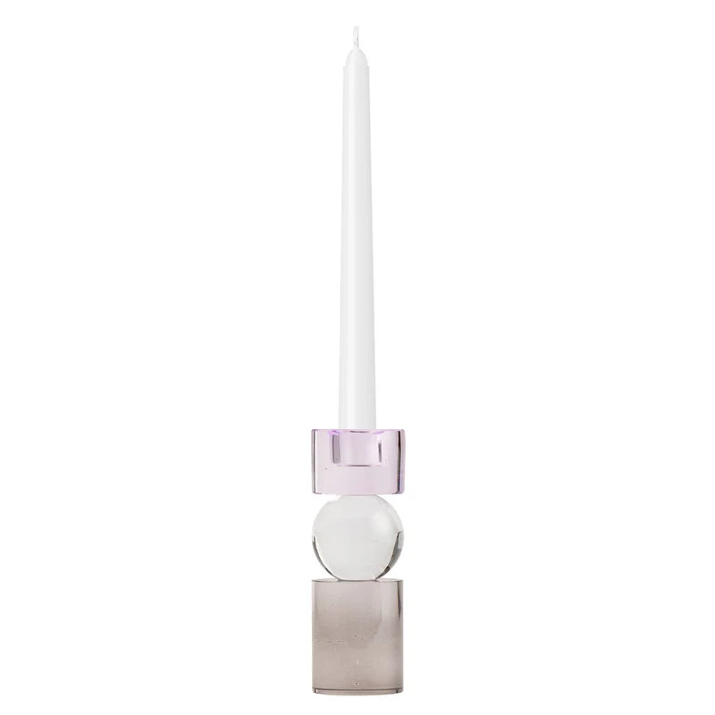One Six Eight London - Miley Candle Holder - 14cm - Grey