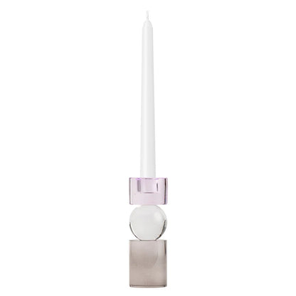 One Six Eight London - Miley Candle Holder - 14cm - Grey