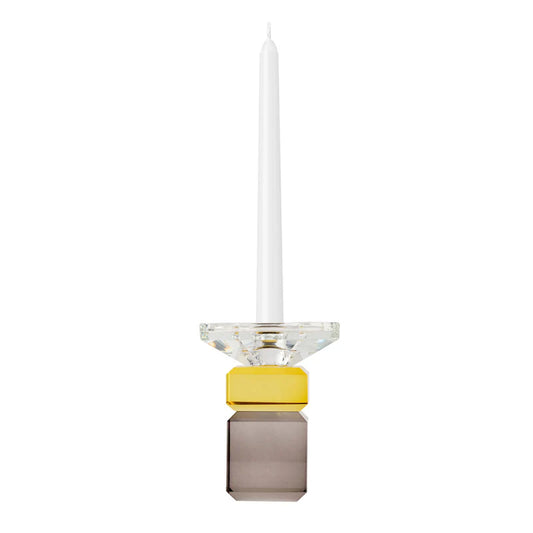 One Six Eight London - Wren Candle Holder - 12.5cm - Grey