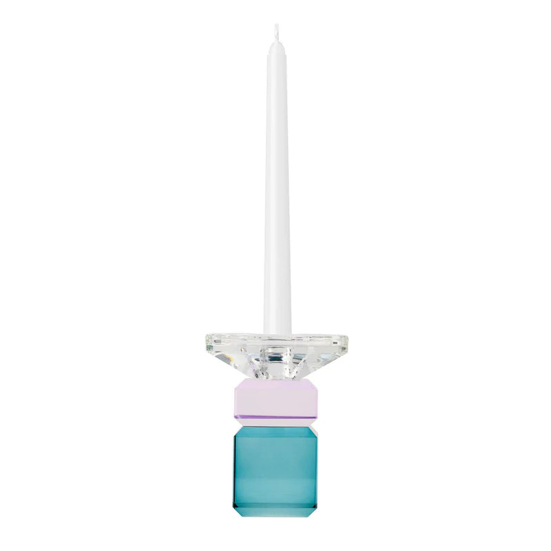 One Six Eight London - Wren Candle Holder - 12.5cm - Blue