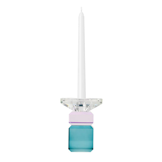 One Six Eight London - Wren Candle Holder - 12.5cm - Blue