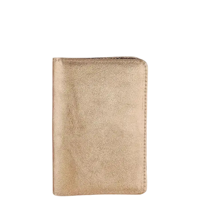 Leather Passport Holder - Nude