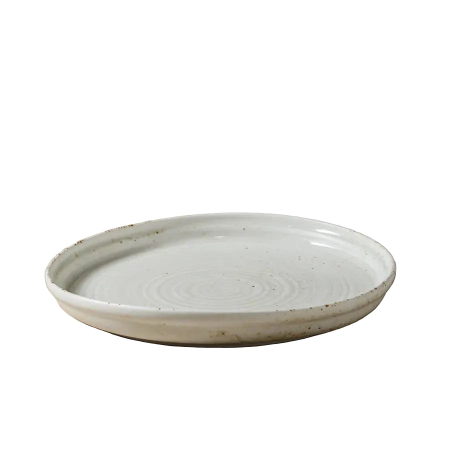 Indigo Love Collectors - Suiki Dinner Plate - White