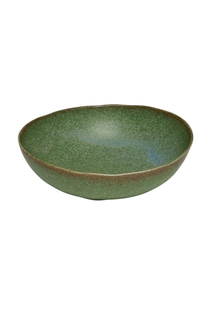 Concept Japan - Oval Bowl Medium Wabisabi Green Kitchen & Dining