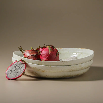Indigo Love Collectors - Suiki Xl Serving Bowl - White