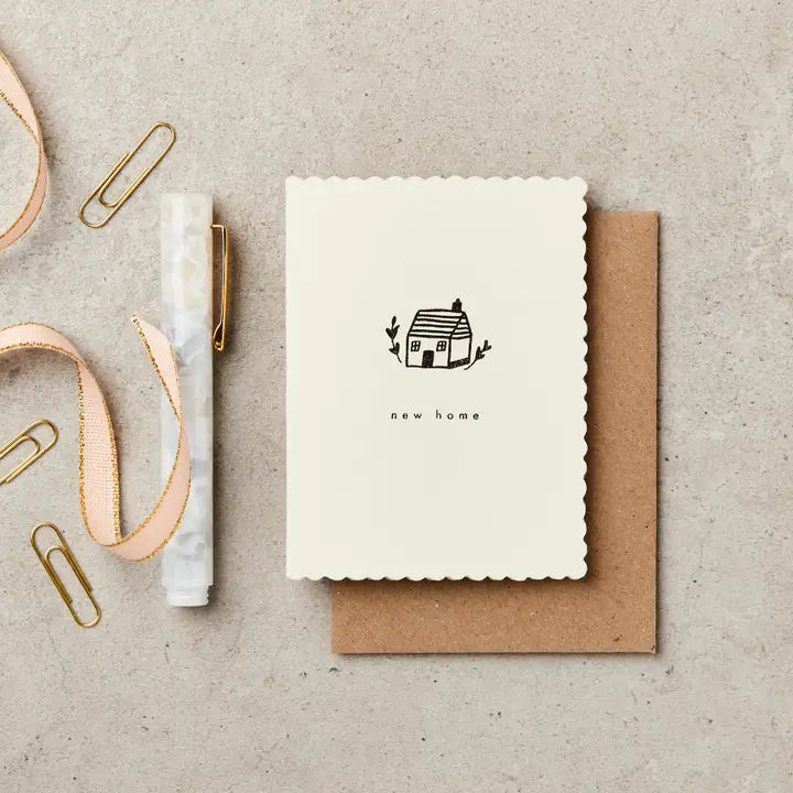 Katie Leamon - House - A7 - Greeting Card