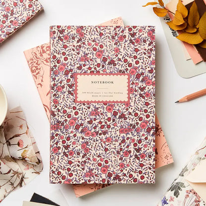Katie Leamon - Wild Rose - 300 Page - Lay Flat Notebook