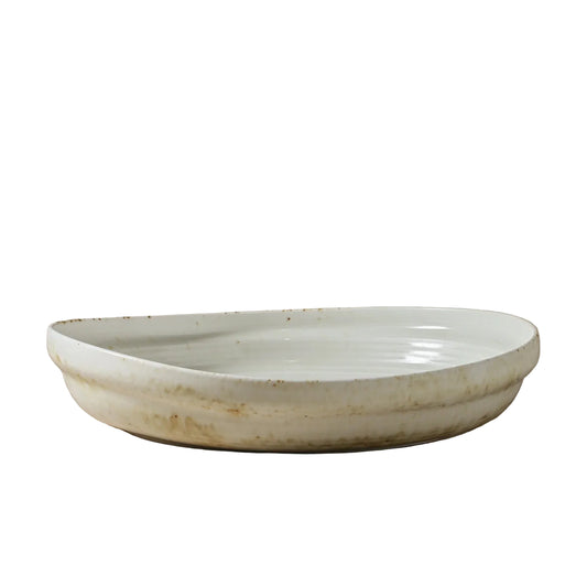 Indigo Love Collectors - Suiki Xl Serving Bowl - White