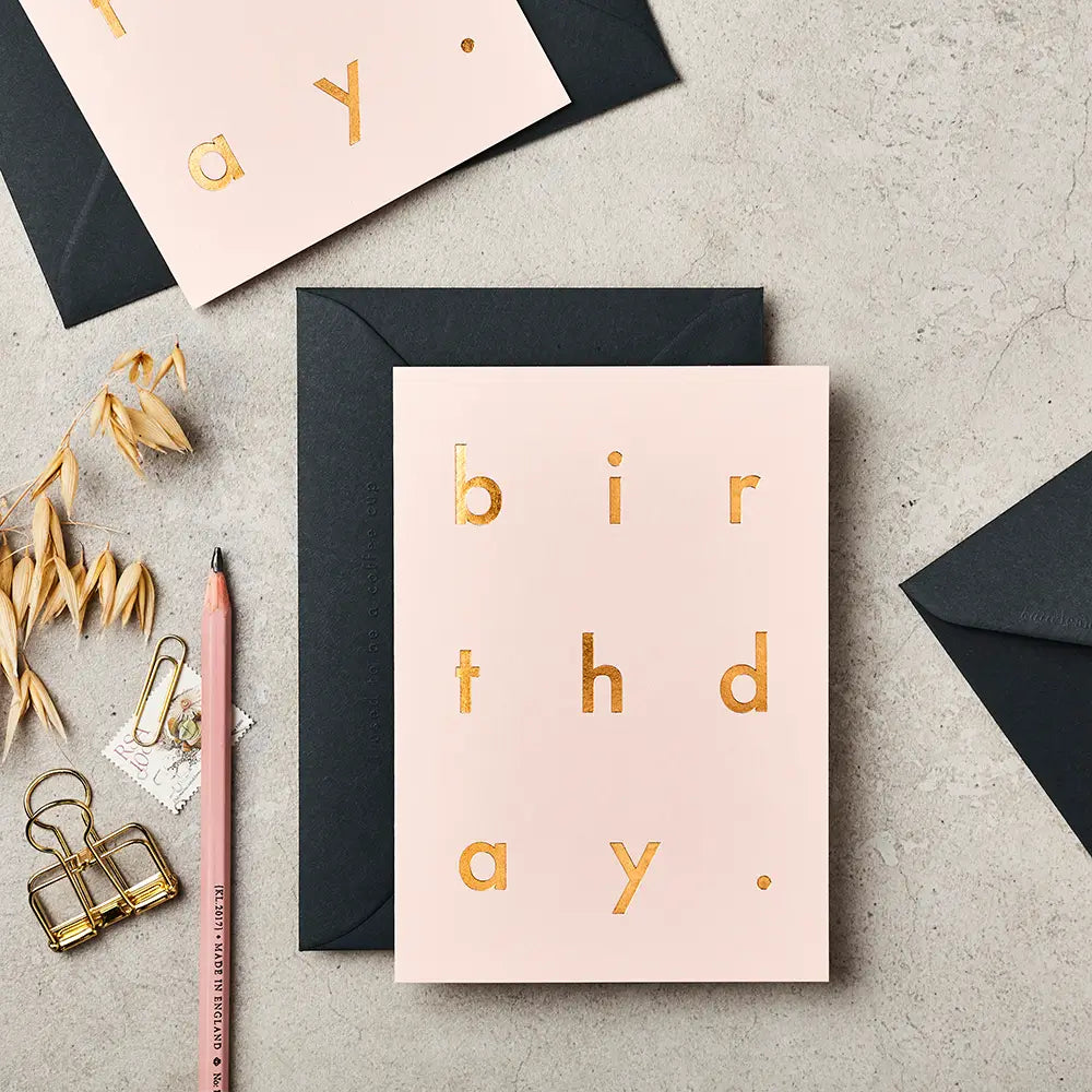 Katie Leamon - Birthday - Shell - Greeting Card