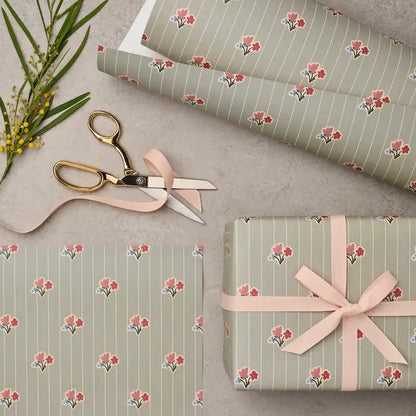 Katie Leamon - Wallpaper Posy Floral - Wrapping Paper
