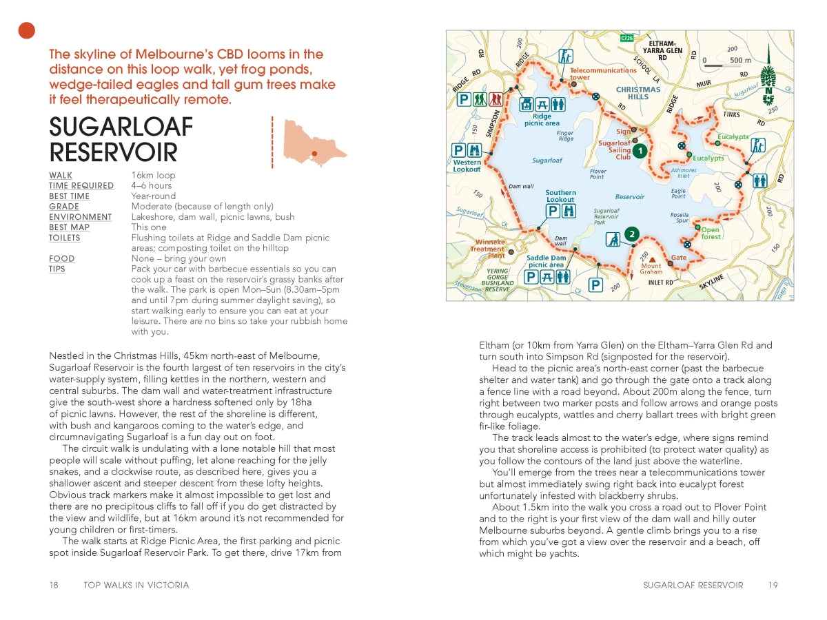 Top Walks In Victoria - 3rd Edition By Melanie Ball