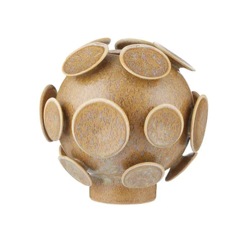 Coast To Coast Home - Perry Ceamic Vase - Tan