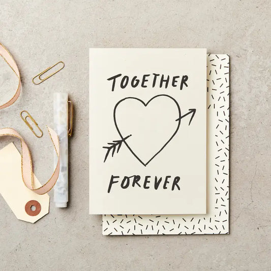 Katie Leamon - Together Forever - Love - Greeting Card