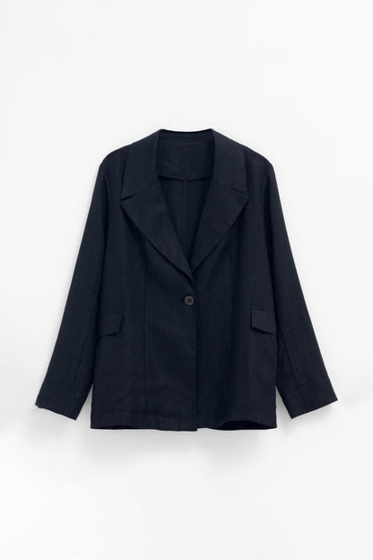 Elk The Label - Ilona Blazer Black 8 Apparel & Accessories > Clothing Outerwear Coats Jackets Jacket