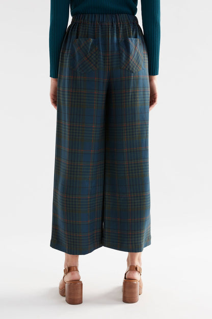 Elk The Label - Seine Pant - Teal Plaid