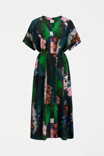 Elk The Label - Malo Shirt Dress - Reflections Print