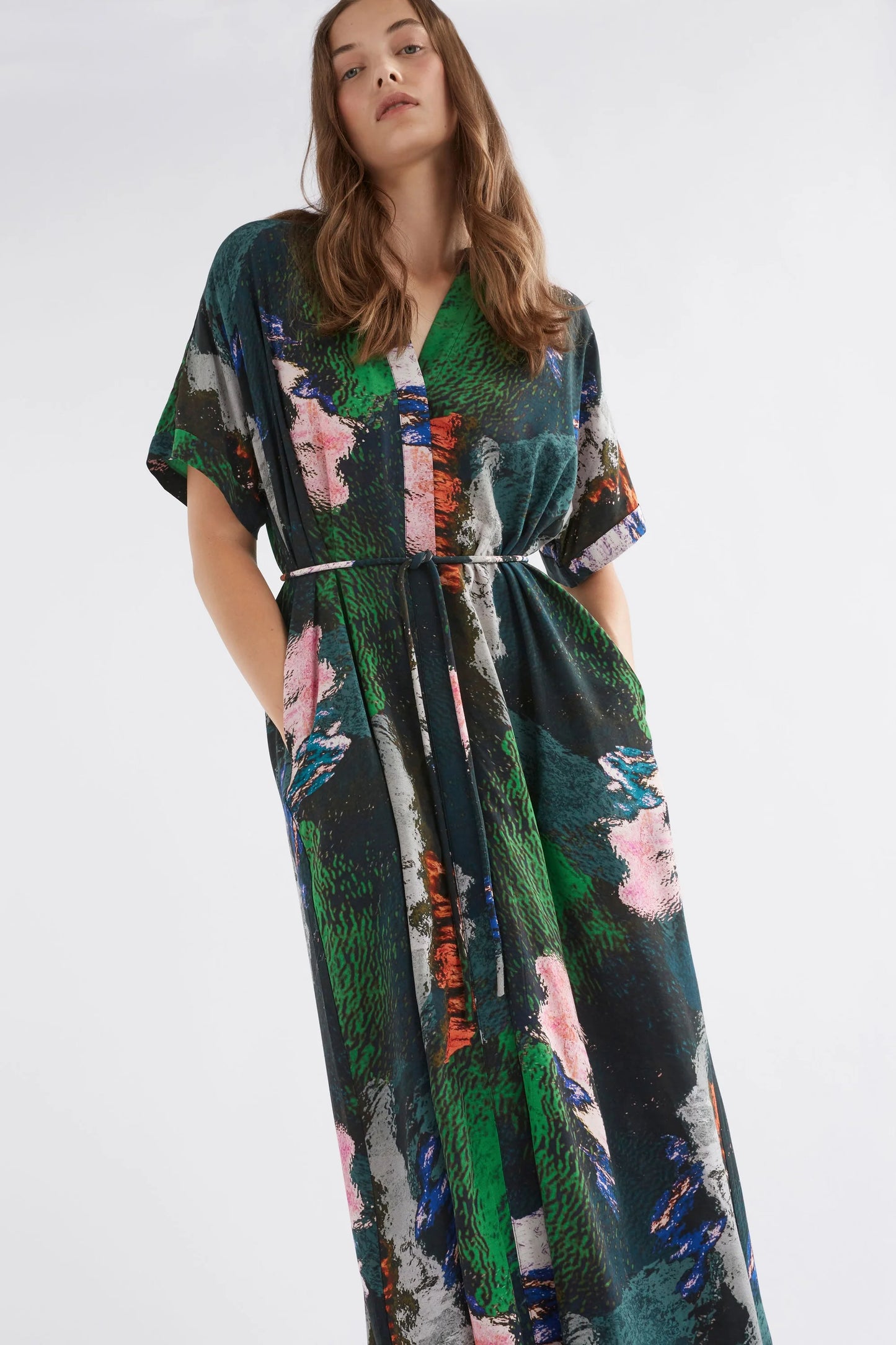 Elk The Label - Malo Shirt Dress - Reflections Print