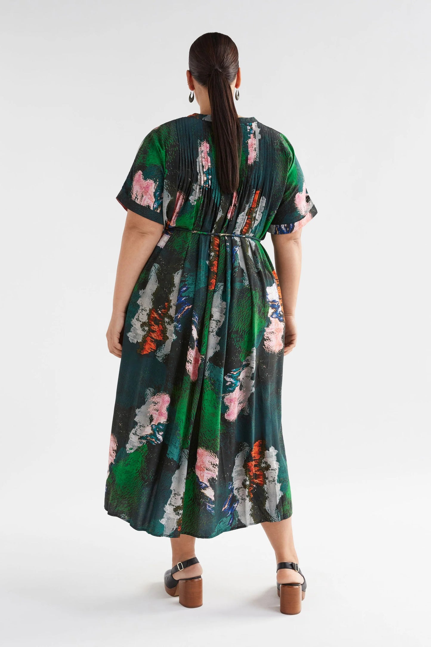 Elk The Label - Malo Shirt Dress - Reflections Print