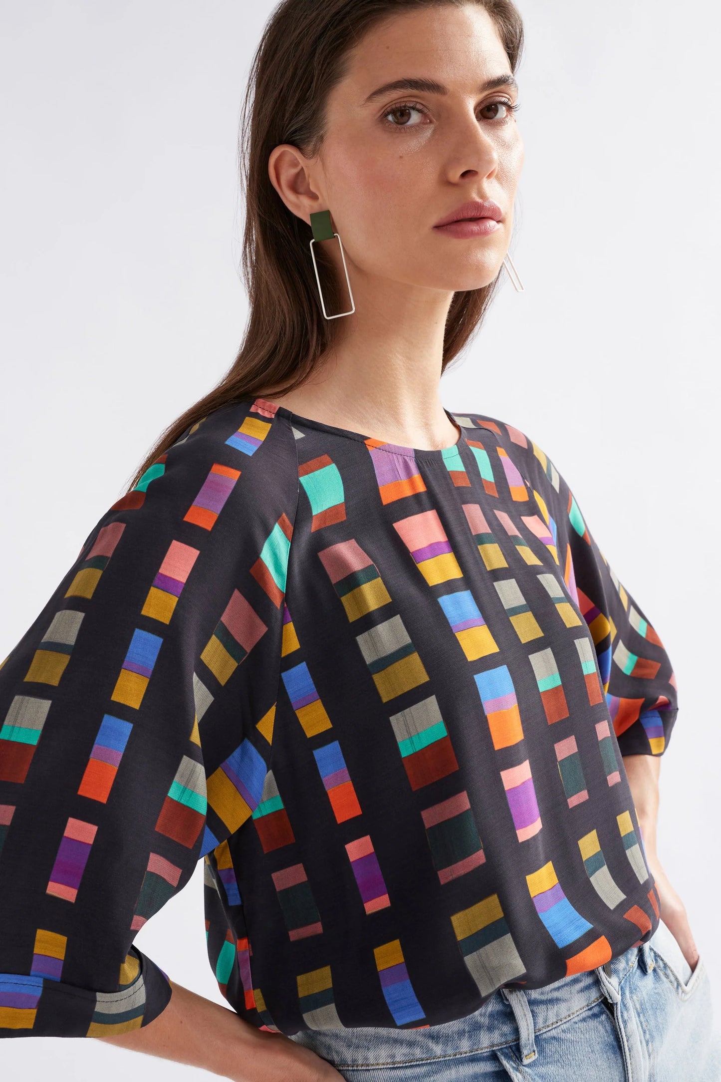 Elk The Label - Malo Top - Tessela Print