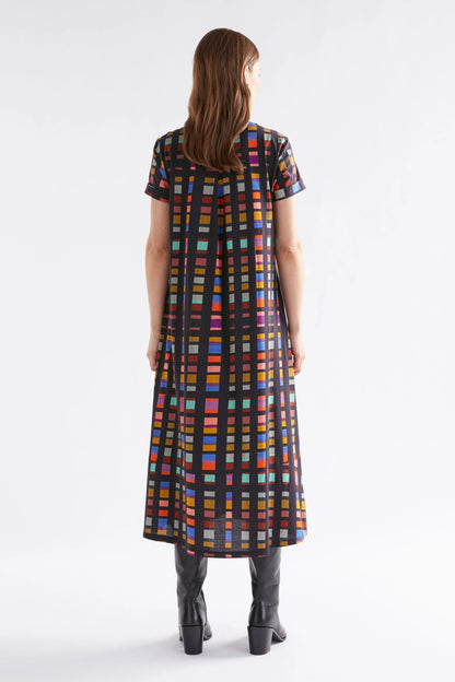 Elk The Label - Haki Dress - Tessela Print