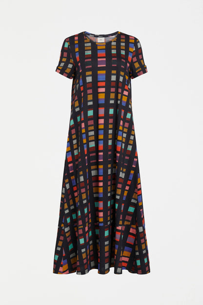 Elk The Label - Haki Dress - Tessela Print