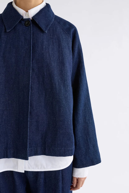 Elk The Label - Decla Denim Jacket - Dark Blue Wash