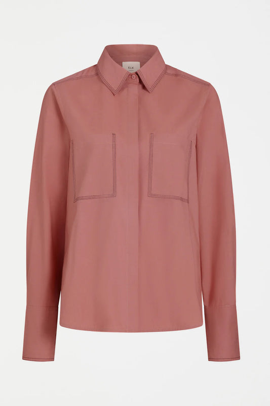 Elk The Label - Salli Shirt - Clay Pink
