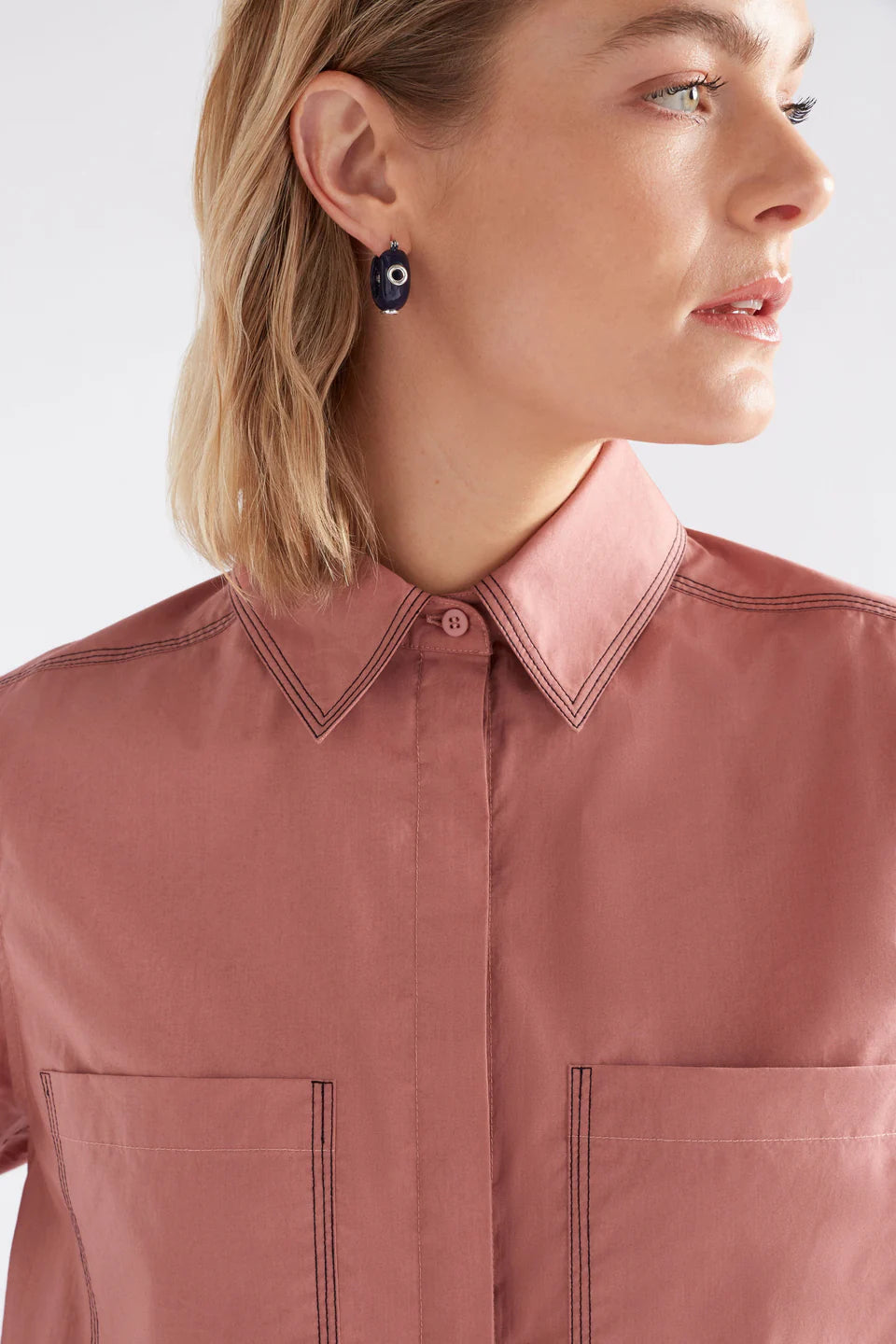 Elk The Label - Salli Shirt - Clay Pink