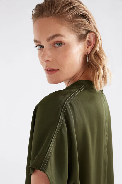 Elk The Label - Hullu Top - Bright Olive