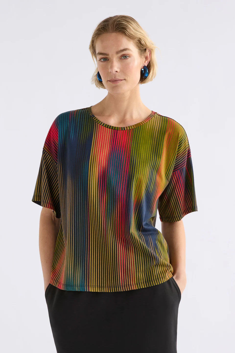 Elk The Label - Kyla Tee - Arran Stripe Print