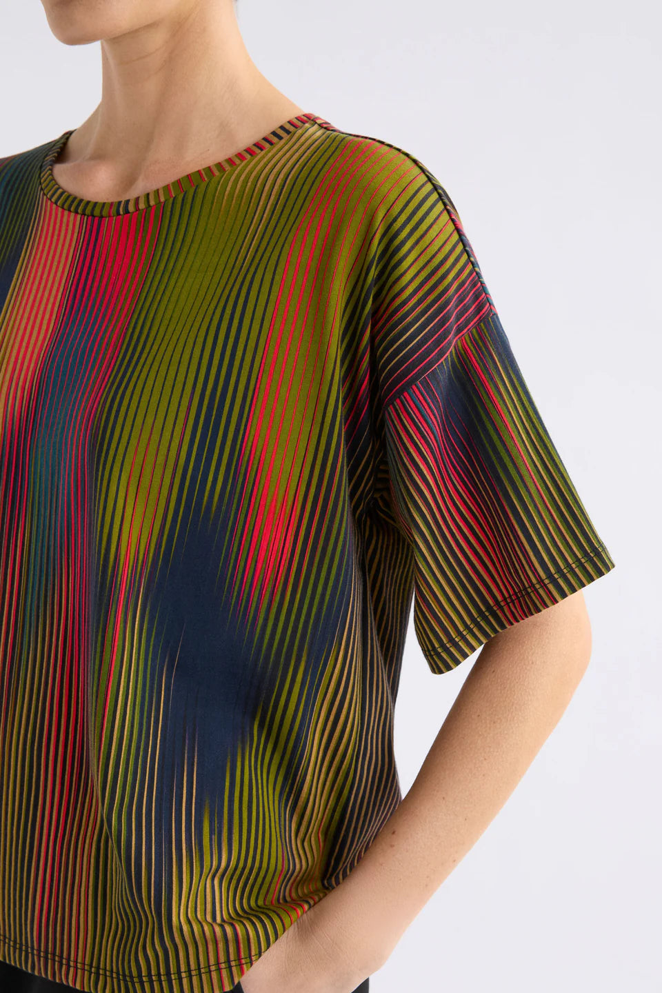 Elk The Label - Kyla Tee - Arran Stripe Print