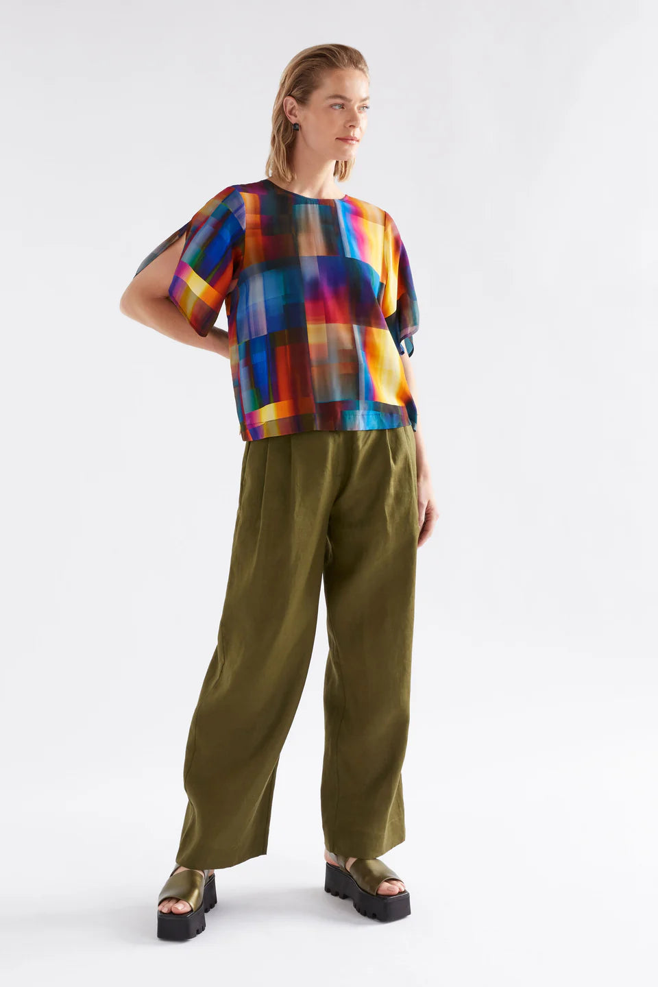 Elk The Label - Byde Top - Ekko Print