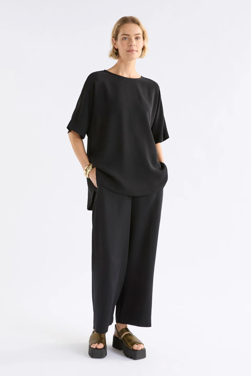 Elk The Label - Miki T Shirt - Black