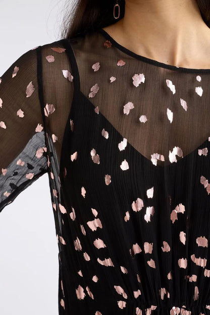 Elk The Label - Artii Dress - Interstellar Foil Print