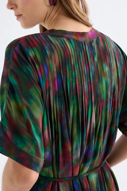 Elk The Label - Malo Shirt Dress - Jord Print